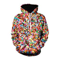 Rainbow Sprinkles 3D Hoodie