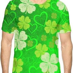 St. Patrick's Day 3D Printed T-Shirt Meaningful Gift For Family Gift For Boyfriend Valentine Gift