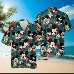 Mickey Mouse Hawaiian Shirt Gift For Your Girlfriend Boyfriend Gift For Love Gift For Friend Best Valentine Present Holiday Gift