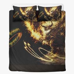 Lord of the Rings Balrog Duvet, Bedding Set Gift For Your Girlfriend Boyfriend Gift For Love Gift For Friend Best Valentine Present Holiday Gift