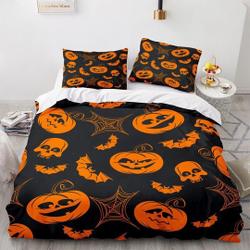 Pumpkin halloween bedding Set Gift For Your Girlfriend Boyfriend Gift For Love Gift For Friend Best Valentine Present Holiday Gift