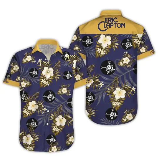 Eric Clapton Hawaiian Aloha Shirt Hawaiian Gift For Your Girlfriend Boyfriend Gift For Love Gift For Friend Best Valentine Present Holiday Gift