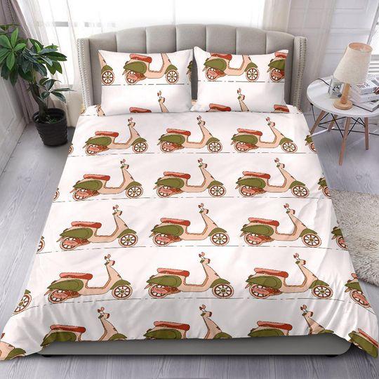 Motorcycle Duvet Cover, Bedroom Decor Bedding Bedding Set Gift For Your Girlfriend Boyfriend Gift For Love Gift For Friend Best Valentine Present Holiday Gift