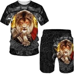 The Lion King Summer 3D Printed Men's T-shirt Meaningful Gift For Family Gift For Boyfriend Valentine Gift