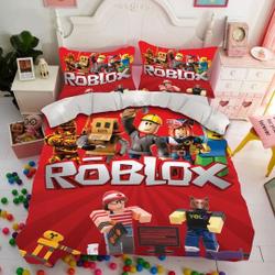 Cartoon game Christmas Bedding Set Gift For Your Girlfriend Boyfriend Gift For Love Gift For Friend Best Valentine Present Holiday Gift