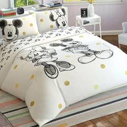 licensed Disney Minnie & Mickey Glitter Bedding Set Gift For Your Girlfriend Boyfriend Gift For Love Gift For Friend Best Valentine Present Holiday Gift