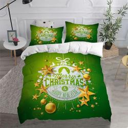 Green Christmas bauble Bedding setsGift For Your Girlfriend Boyfriend Gift For Love Gift For Friend Best Valentine Present Holiday Gift