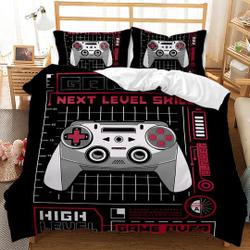 Gamer Novelty Headset Printed Gaming Bedding Set Gift For Your Girlfriend Boyfriend Gift For Love Gift For Friend Best Valentine Present Holiday Gift