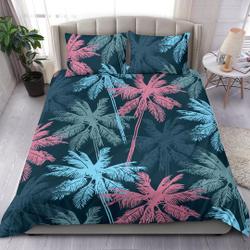 Palm trees Duvet Cover, Bedroom Decor BeddingGift For Your Girlfriend Boyfriend Gift For Love Gift For Friend Best Valentine Present Holiday Gift