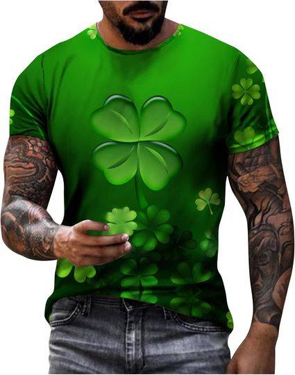 St. Patrick's Day 3D Printed T-Shirt Meaningful Gift For Family Gift For Boyfriend Valentine Gift