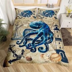 Octopus Ocean Animal Bedding SetsGift For Your Girlfriend Boyfriend Gift For Love Gift For Friend Best Valentine Present Holiday Gift