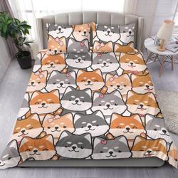 Dog Kids Duvet Cover, Bedroom Decor BeddingGift For Your Girlfriend Boyfriend Gift For Love Gift For Friend Best Valentine Present Holiday Gift