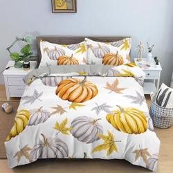 Autumn pumpkin vintage halloween bedding Set Gift For Your Girlfriend Boyfriend Gift For Love Gift For Friend Best Valentine Present Holiday Gift