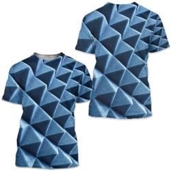 Men Tee T-shirt 3D Print Plaid Checkered Graphic 3D Short Sleeve Party Tops Basic Comfortable T-shirt Meaningful Gift For Family Gift For Boyfriend Valentine Gift