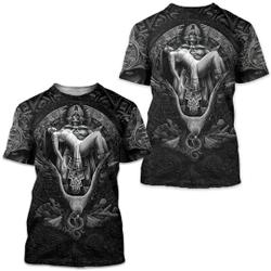 Aztec Warrior 3D T-Shirt Meaningful Gift For Family Gift For Boyfriend Valentine Gift