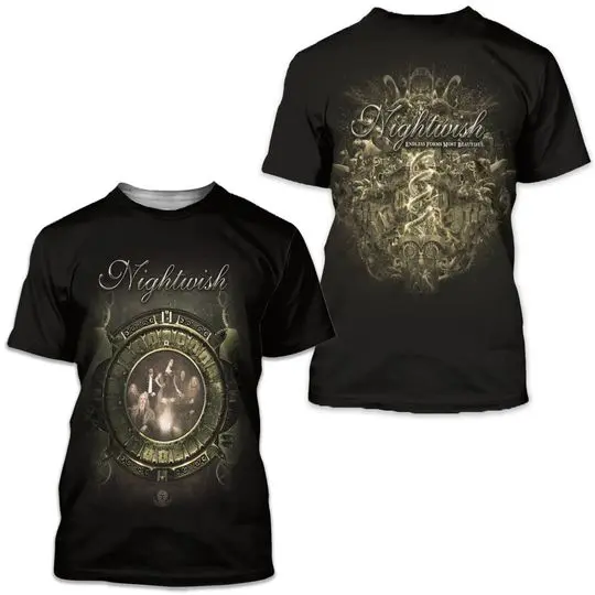 Nightwish 3D Tshirt Meaningful Gift For Family Gift For Boyfriend Valentine Gift