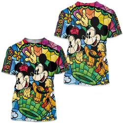 Mickey & Minnie Mouse 3D Shirt Meaningful Gift For Family Gift For Boyfriend Valentine Gift