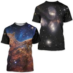 James Webb Telescope Images All Over Print Shirt Meaningful Gift For Family Gift For Boyfriend Valentine Gift