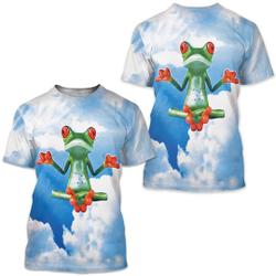 3D T-shirt Short Sleeve Daily Tops Blue For Men Meaningful Gift For Family Gift For Boyfriend Valentine Gift