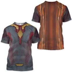Vision Shirt, WandaVision Costume Meaningful Gift For Family Gift For Boyfriend Valentine Gift