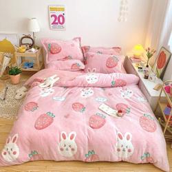 Kawaii Bedding Set |  Girls Duvet Bedding Set | Dinosaur Duvet Bedding Set Gift For Your Girlfriend Boyfriend Gift For Love Gift For Friend Best Valentine Present Holiday Gift