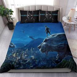 Black Panther Bedding, Chadwick Boseman, Bedding Set Gift For Your Girlfriend Boyfriend Gift For Love Gift For Friend Best Valentine Present Holiday Gift