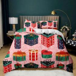 Colorful Christmas presents Bedding setsGift For Your Girlfriend Boyfriend Gift For Love Gift For Friend Best Valentine Present Holiday Gift