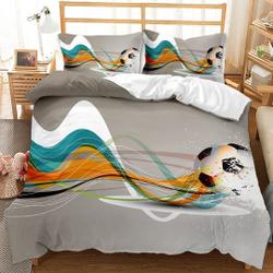 Modern Sport Theme Bedding Set Gift For Your Girlfriend Boyfriend Gift For Love Gift For Friend Best Valentine Present Holiday Gift