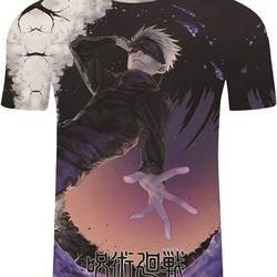 Gojo Satoru Jujutsu Kaisen Anime T-Shirt Meaningful Gift For Family Gift For Boyfriend Valentine Gift