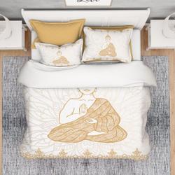 Buddha Bedding setsGift For Your Girlfriend Boyfriend Gift For Love Gift For Friend Best Valentine Present Holiday Gift
