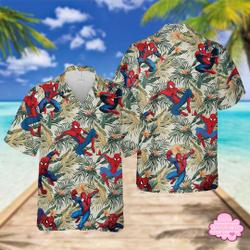 Spiderman Hawaiian Shirt Gift For Your Girlfriend Boyfriend Gift For Love Gift For Friend Best Valentine Present Holiday Gift