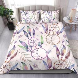 Boho Feathers Bedding SetsGift For Your Girlfriend Boyfriend Gift For Love Gift For Friend Best Valentine Present Holiday Gift