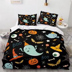 90s nostalgia halloween bedding Set Gift For Your Girlfriend Boyfriend Gift For Love Gift For Friend Best Valentine Present Holiday Gift