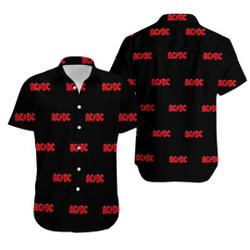 acdcband rock classic Hawaiians Shirt Gift For Your Girlfriend Boyfriend Gift For Love Gift For Friend Best Valentine Present Holiday Gift