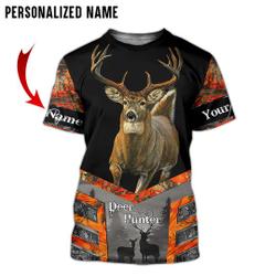 Personalized Name Hunting 3D All Over Printed Shirt Meaningful Gift For Family Gift For Boyfriend Valentine Gift