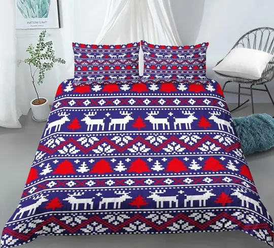 90s nostalgia retro Christmas mid century modern Bedding setsGift For Your Girlfriend Boyfriend Gift For Love Gift For Friend Best Valentine Present Holiday Gift