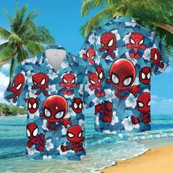 Spiderman Hawaiian Shirt Gift For Your Girlfriend Boyfriend Gift For Love Gift For Friend Best Valentine Present Holiday Gift