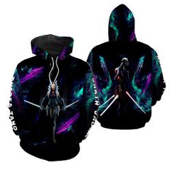 Ahsoka Tano and Darth Vader Star Wars All Over Print Hoodie