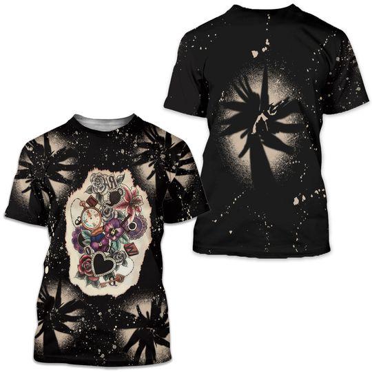 Alice wonderland 3D T Shirt shirt Meaningful Gift For Family Gift For Boyfriend Valentine Gift
