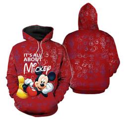 All About Mickey Red | Disney 3D Hoodie
