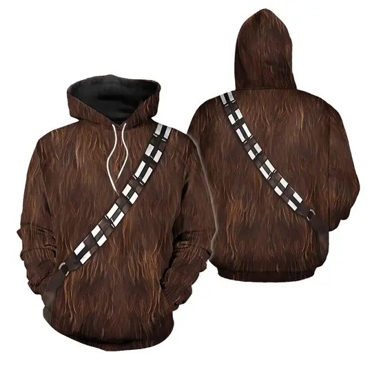 Wookiee Warrior Matching 3D Hoodie