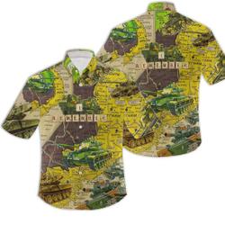 Amazing Tank Veteran Hawaii Cotton Casual Button Down Short Sleeves Gift For Your Girlfriend Boyfriend Gift For Love Gift For Friend Best Valentine Present Holiday Gift