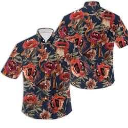 Animal Muppets Hawaiian Shirt, Animal Muppets Button Up Shirt Gift For Your Girlfriend Boyfriend Gift For Love Gift For Friend Best Valentine Present Holiday Gift