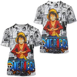 Anime Luffy One Piece Cosplay 3D Shirts Meaningful Gift For Family Gift For Boyfriend Valentine Gift