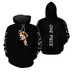 Anime One Piece Luffy Hip Hop Hoodie