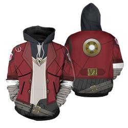 Arcane Vi Lol Cosplay Hoodie 3D Printed Hooded Sweatshirt