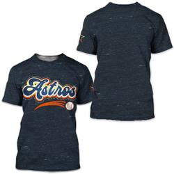 Astros Retro Rhinestone Tee TV034 Meaningful Gift For Family Gift For Boyfriend Valentine Gift