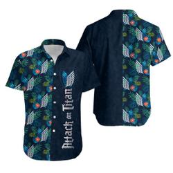 AO Titan Hawaiian Shirt Gift For Your Girlfriend Boyfriend Gift For Love Gift For Friend Best Valentine Present Holiday Gift