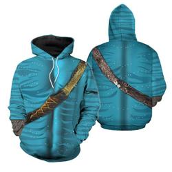 Avatar Cosplay 3D Full Over Print Hoodie