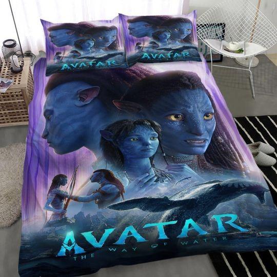 Avatar The Way of Water Duvet, Avatar Bedding set twin, queen, king sizesGift For Your Girlfriend Boyfriend Gift For Love Gift For Friend Best Valentine Present Holiday Gift